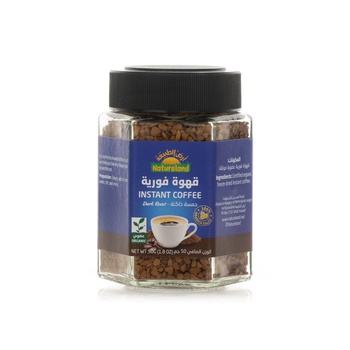 Natureland Instant Coffee Dark Roast 50g