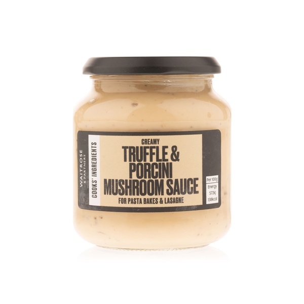Waitrose Cooks' Ingredients Truffle and Porcini Mushroom Sauce 290g