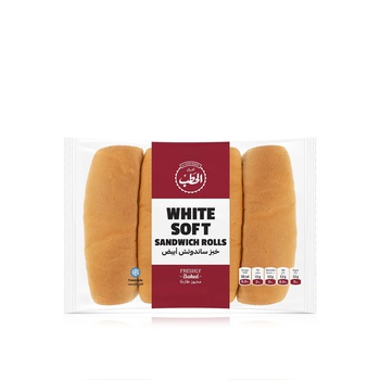 Al Hatab Bakery White Soft Sandwich Rolls 200g