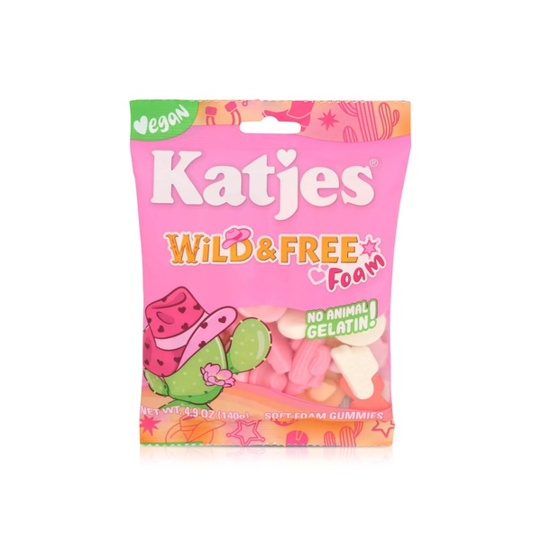 Katjes Wild and Free Soft Foam Gummies 140g