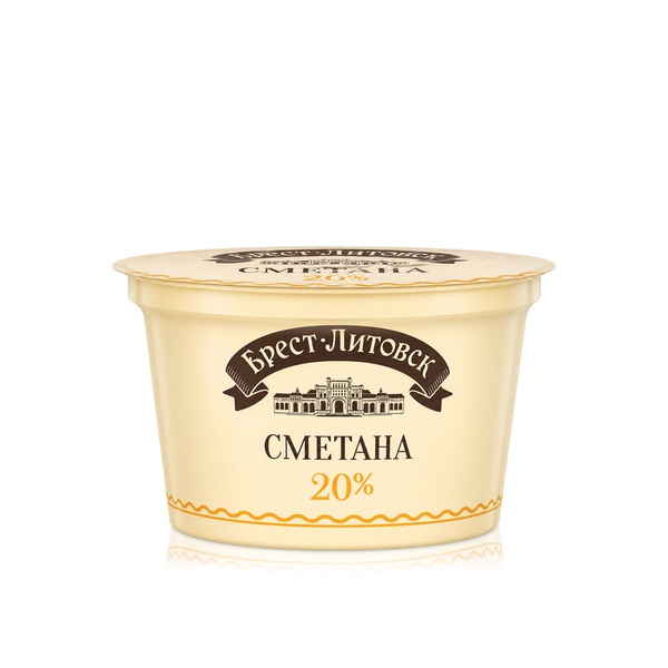 Savushkin Sour Cream 20% Fat 180g