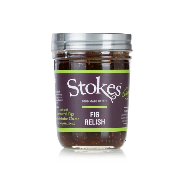 Stokes Fig Relish 250g