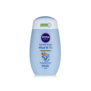 Nivea Head to Toe Baby Shampoo and Bath 200ml