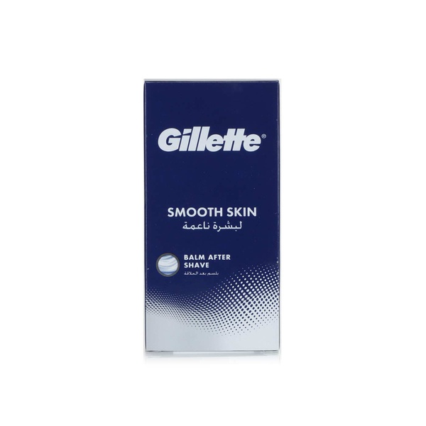 اشتري Gillette smooth skin balm aftershave 100ml في الامارات