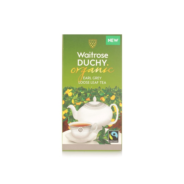 اشتري Waitrose Duchy organic Earl Grey loose leaf tea 125g في الامارات