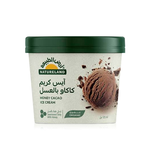 Natureland Organic Honey Cocoa Ice Cream 125ml