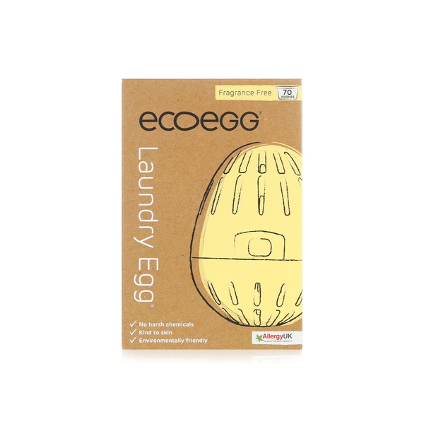 Buy Ecoegg laundry egg fragrance free 70 washes 206g in UAE