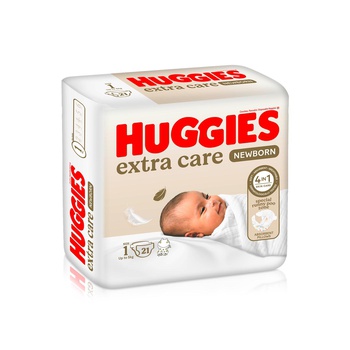 Huggies Extra Care Newborn Size 1 21s