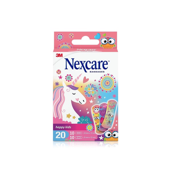 Nexcare Happy Kids Bandages Assorted 20s