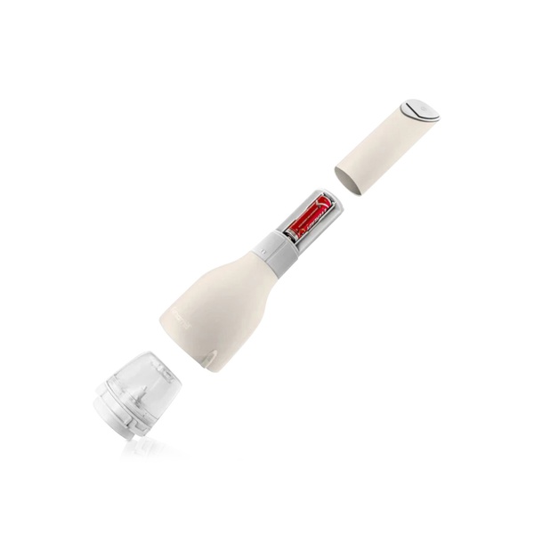 Finamill Battery-Powered Salt Pepper and Spice Grinder Soft Cream