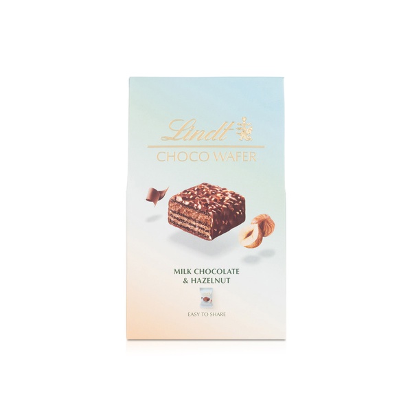Lindt Choco Wafer Milk Chocolate and Hazelnut 9 Pack 135g