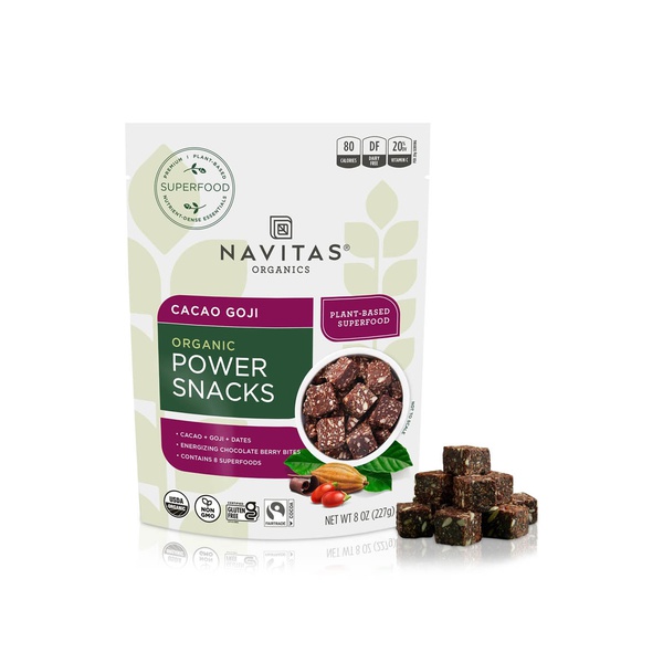 Navitas Organics Cocoa Goji Power Snacks 227g