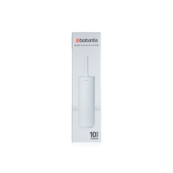 Buy Brabantia mindset toilet brush holder mineral fresh white in UAE