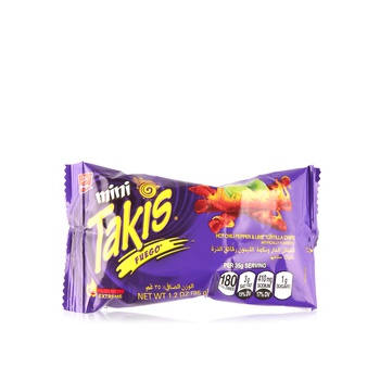 Takis Fuego Pepper Lime Tortilla Chips 35g