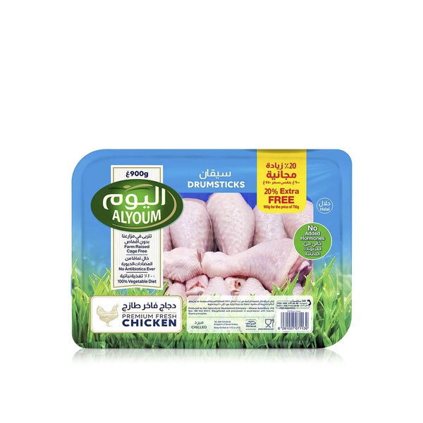 Al Youm Fresh Chicken Drumsticks 900g