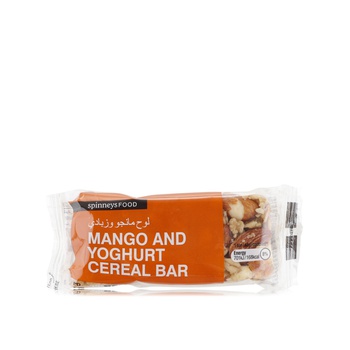 Spinneysfood mango yoghurt cereal bar 42g