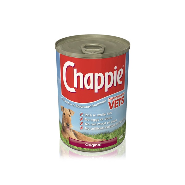 Chappie original wet dog food can 412g price in UAE Spinneys UAE