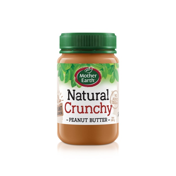 Mother Earth Natural Salted Crunchy Peanut Butter 380g