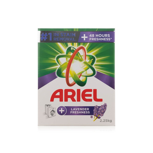 Ariel Automatic Laundry Powder Detergent with Lavender Freshness 2.25kg