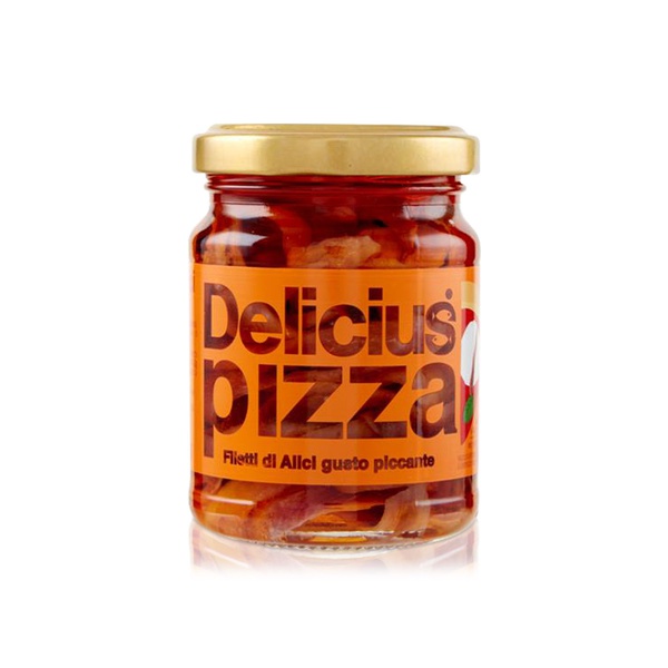 Delicius Anchovy Spicy in Sunflower Pizza 145g