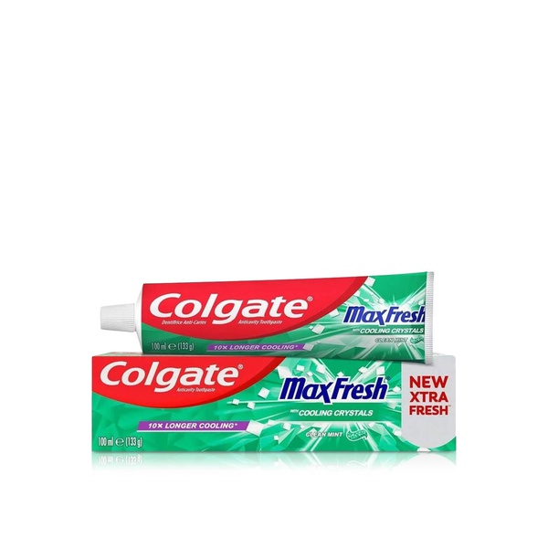 Colgate Max Fresh Clean Mint Toothpaste with Cooling Crystals 125g