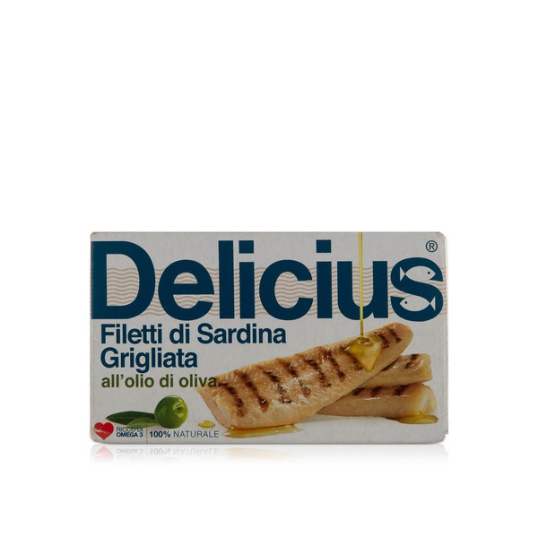 Delicius Sardine Fillet in Olive Oil 90g