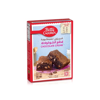 Betty Crocker Chocolate Chunk Fudge Brownie Mix 500g