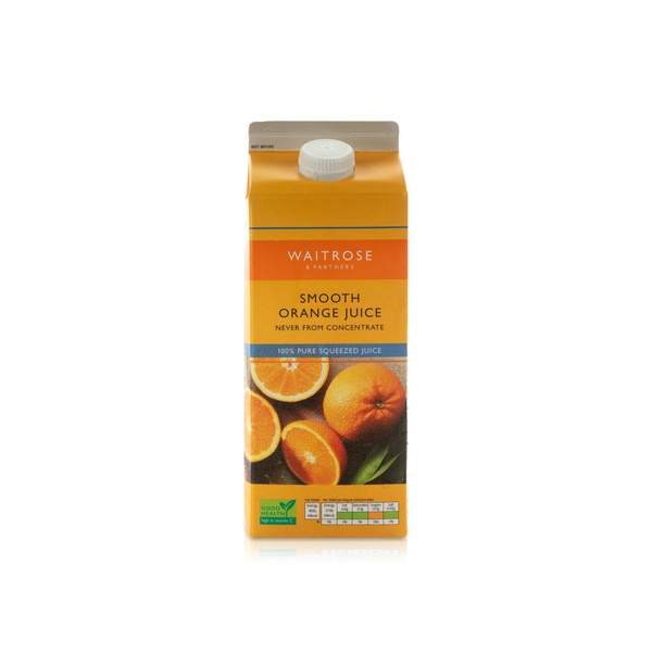 Waitrose Smooth Orange Juice 1.75L