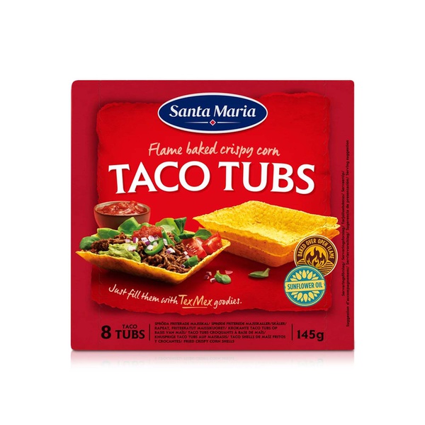 Santa Maria Taco Tubs x 8 145g