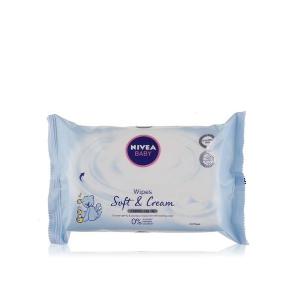 Nivea Soft and Cream Baby Wipes x 63