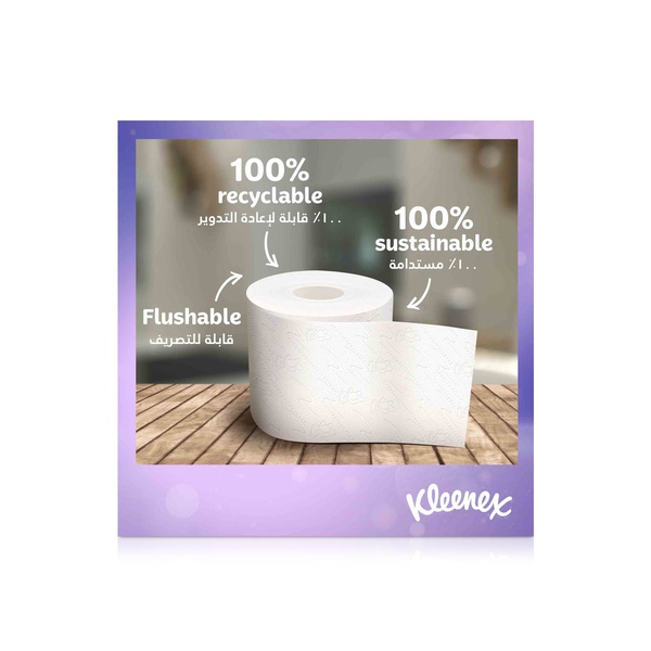 Kleenex Extra Dry Toilet Tissue Paper 160 Sheets x 3 Ply x 12 Rolls