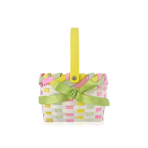 Party Magic Easter Basket Green Ribbon