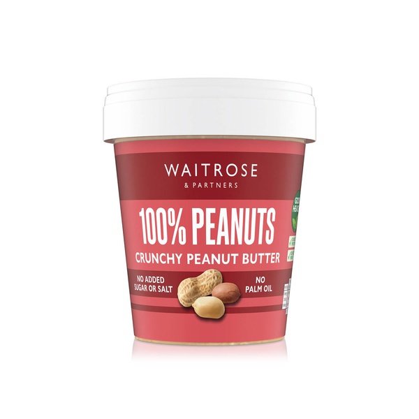 Waitrose Crunchy Peanut Butter 1kg
