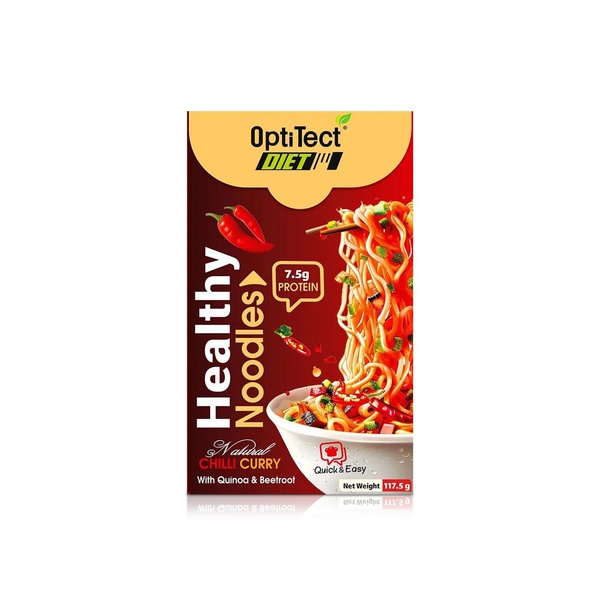 Optitect Diet Chilli Curry Noodles with Quinoa & Beetroot 117.5g