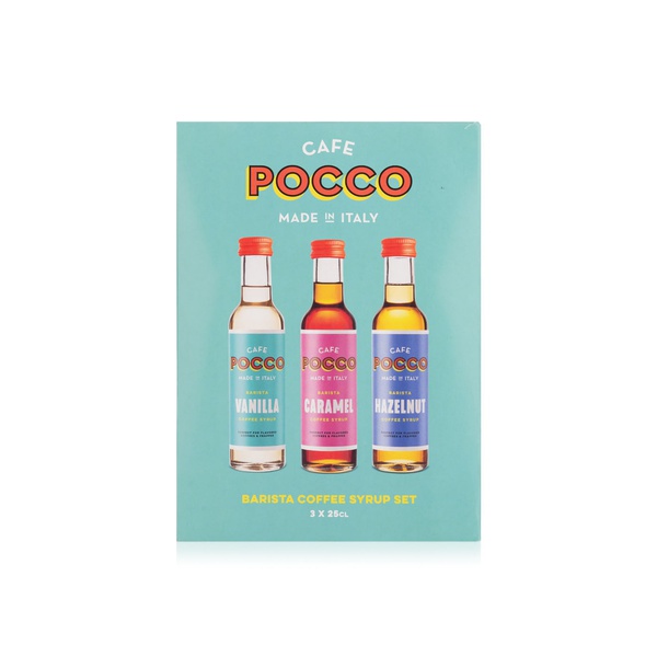 Cafe Pocco Barista Coffee Syrup Set 750ml