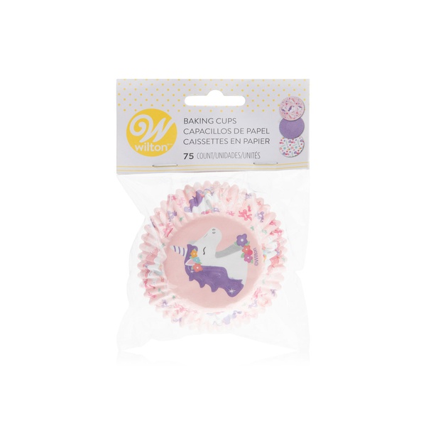 Wilton Unicorn, Flower and Purple Baking Cups x 75
