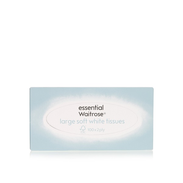 اشتري Essential Waitrose large soft tissues single pack في الامارات