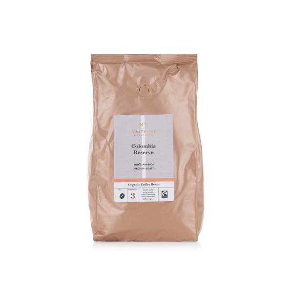 Waitrose N0.1 Fairtrade Colombian Reserve Roasted Coffee Beans 750g