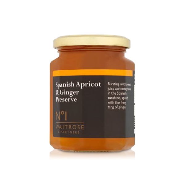 Waitrose No.1 Apricot Ginger Jam 320g
