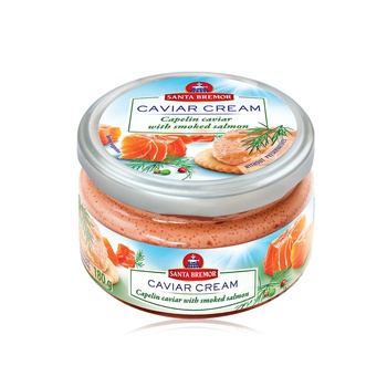 Santa Bremor Caviar Cream Smoked Salmon 180g