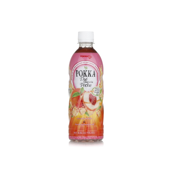 اشتري Pokka ice peach tea 500ml في الامارات