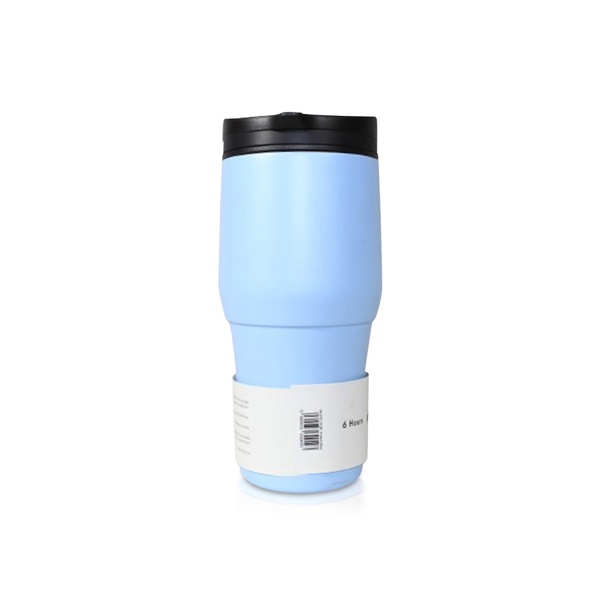 Moya High Tide Travel Coffee Mug Black/powder Blue 380ml
