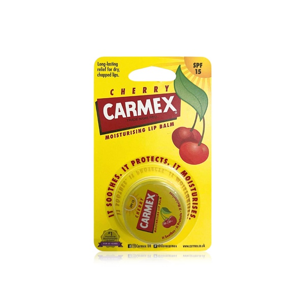 Carmex Cherry Lip Balm Pot SPF15 7.5g