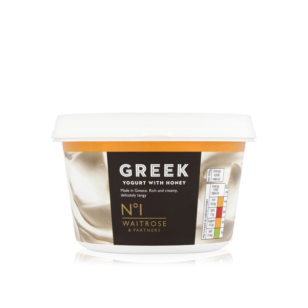 Waitrose No1 Honey Strained Greek Yogurt 500g