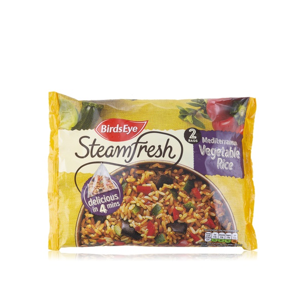 Buy Birds Eye Mediterranean vegetable rice 380g in UAE