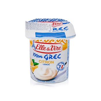 Elle & Vire Greek Style Lemon Yoghurt 125g