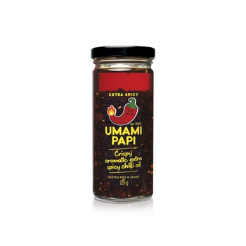 Umami Papi Extra Spicy Crispy Aromatic Spicy Chilli Oil 225g