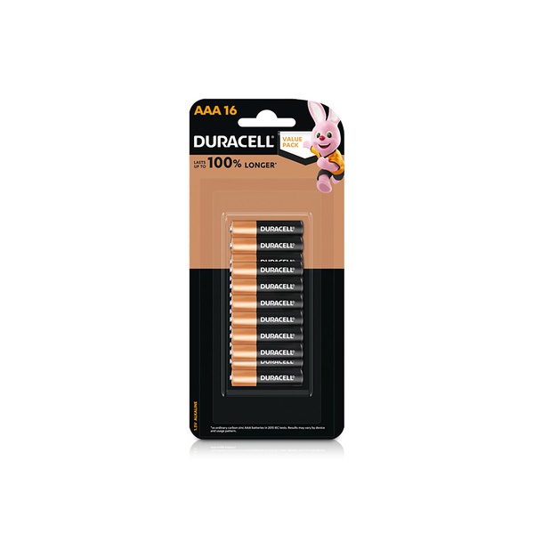 Duracell Alkaline AAA Battery x 16