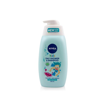 Nivea Kids 2 in 1 Shower & Shampoo Magic Apple 500ml