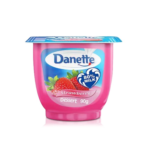 Buy Danette strawberry pudding 90g in UAE